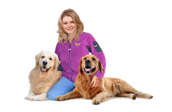 Model with Dogs - Altered 2